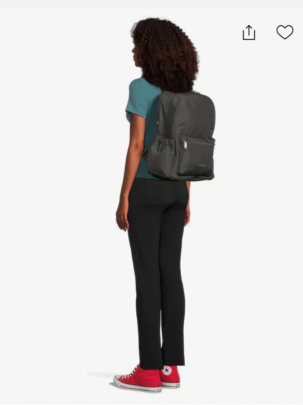 NWT Baggallini Securtex Anti-Theft Laptop Backpack in black